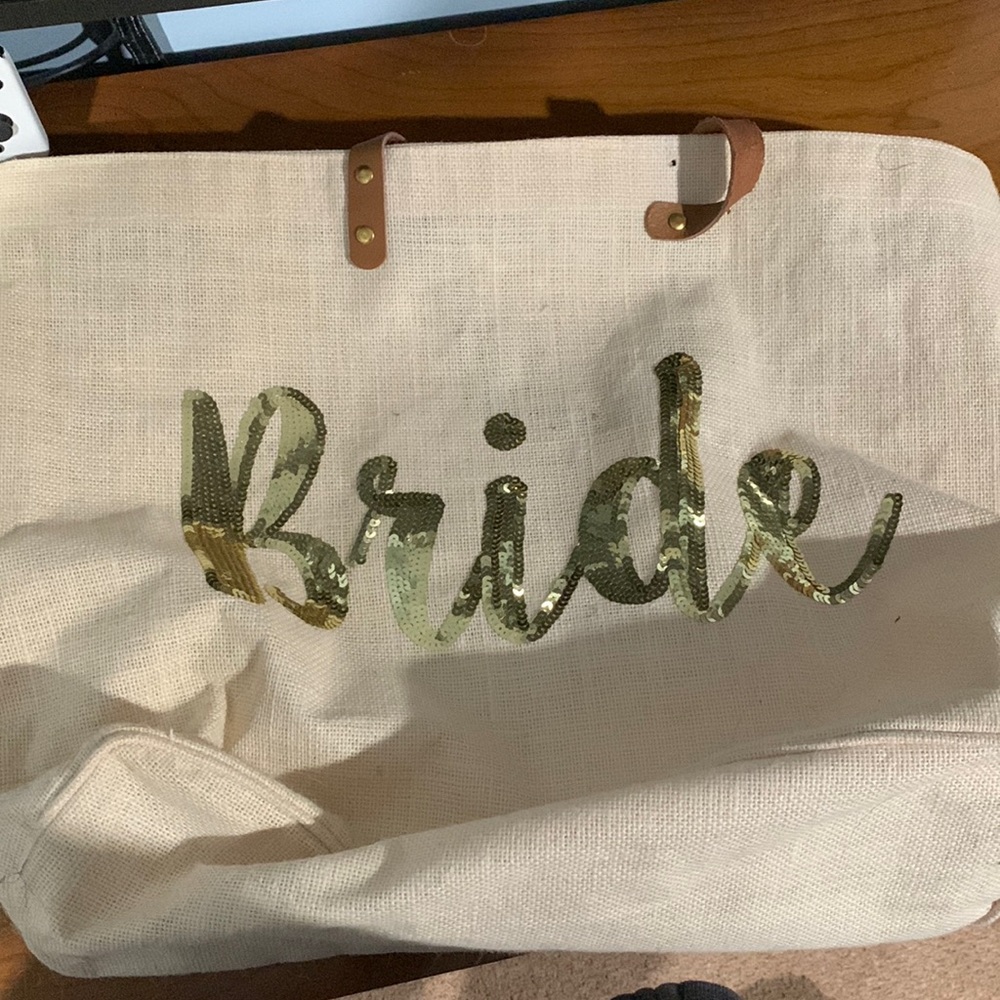 Bride tote